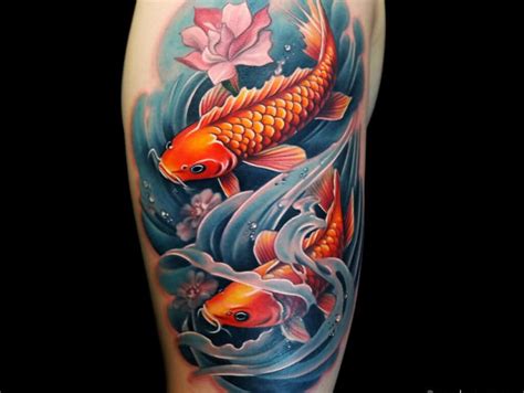 Koi Fish Tattoo Meaning.